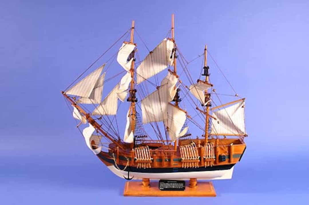 Ship Sailboat Wooden Boat Pirate Ship Gothenburg Decoration Hand Made