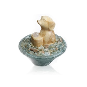 Tier Zimmerbrunnen Brunnen Tischbrunnen Marmor chinesischem Mondkalender Tierkreis