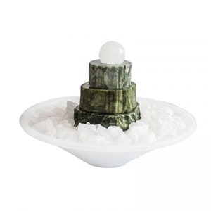 Cascade fountain table room fountain serpentine with ball 50 mm