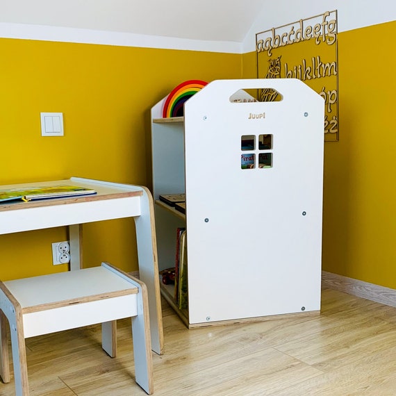 Estantería giratoria de 360 grados, para niños, estante para libros con  imágenes de almacenamiento en el piso simple para estudiantes, Toyhouse,  Bücherregal für Spielzeug -  México