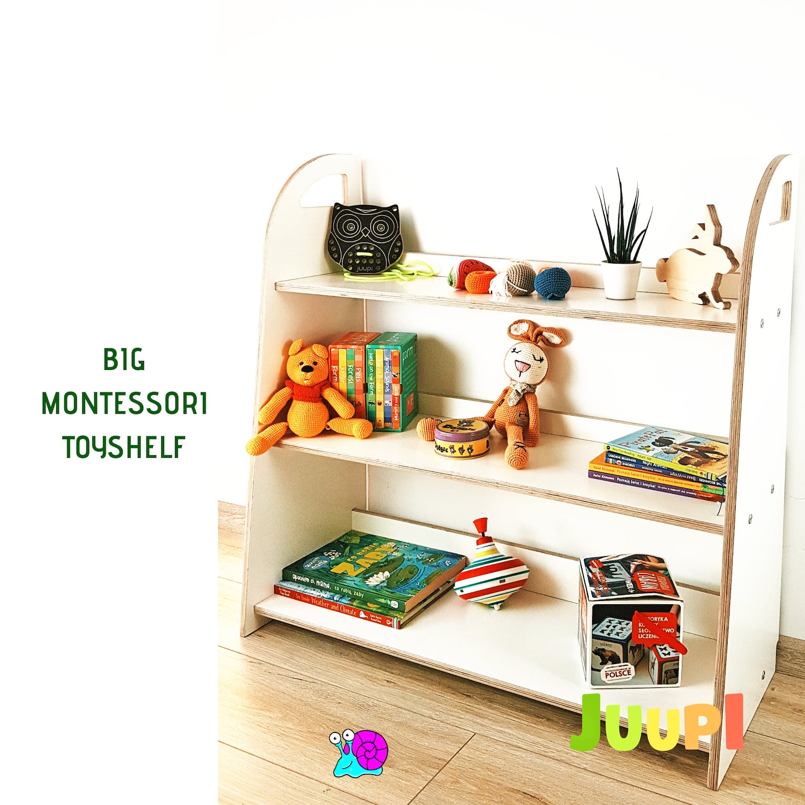 Montessori TOY SHELF Safe Montessori Shelves Modern Kids Toy Etsy
