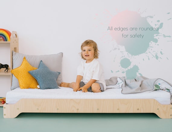 TODDLER FLOOR BED 160x80 Cm or 140x70 Cm or 120x60 Cm Etsy