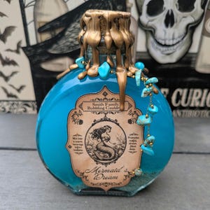 Halloween Potions, Color Changing Potion Bottles, Spooky Halloween Decor