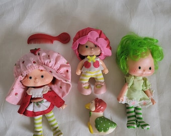 Vintage Strawberry Shortcake Dolls Lot