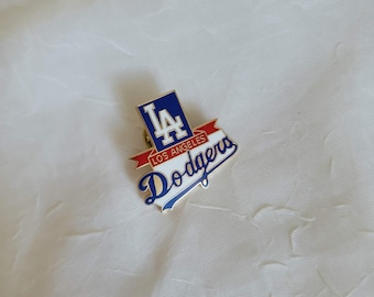 Vintage L.A. Los Angeles Dodgers Pin Pinback By Peter David Inc Baseball 1982