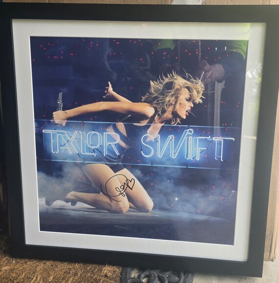 Taylor Swift Signed Neon Lithograph 1989 - Etsy UK 