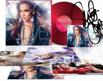 Jennifer Lopez Signed Autographed Love Glitterati Box Set CD Vinyl LP Litho New SEALED