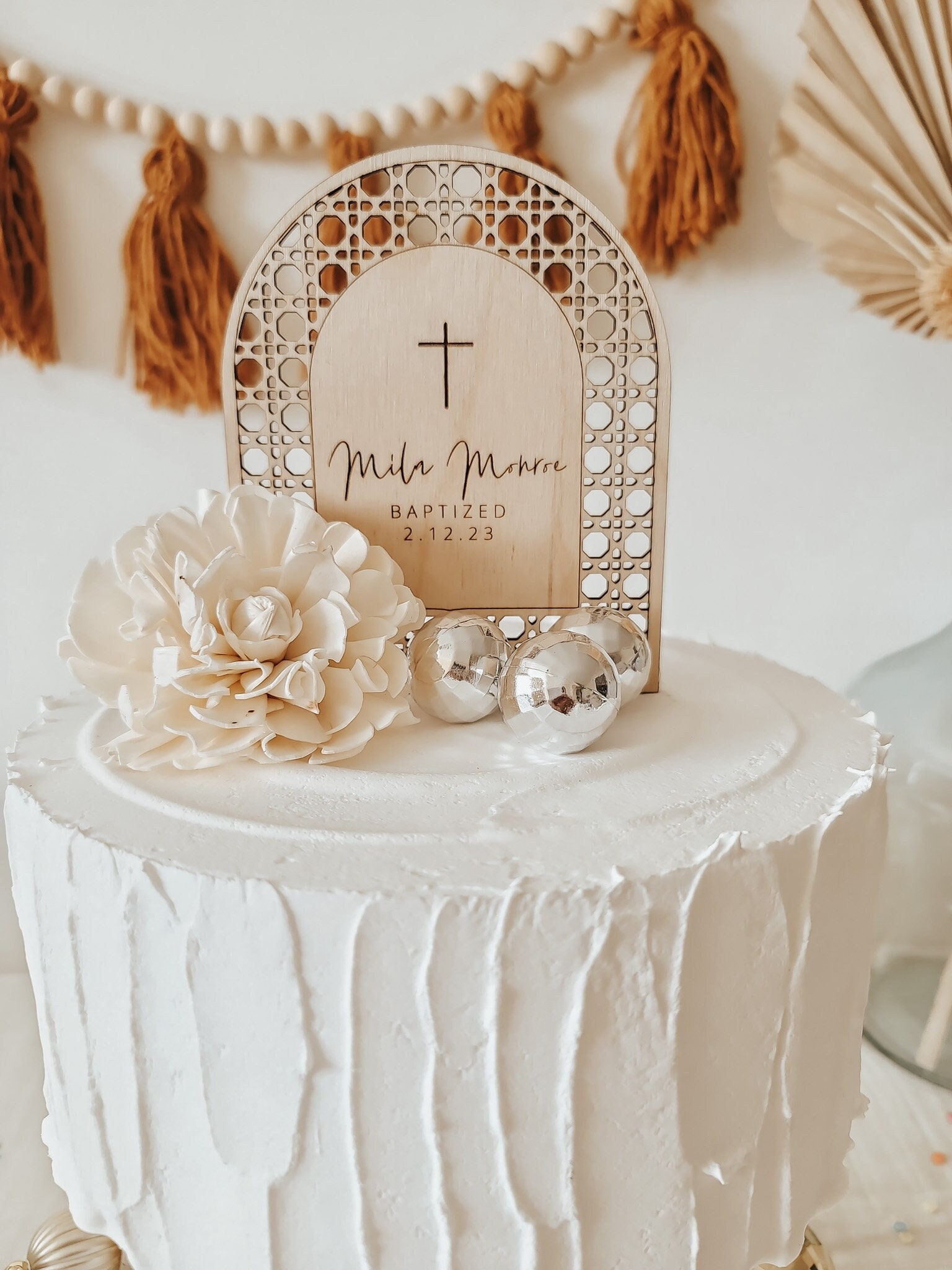 Personalized First Communion Cake Topper Portuguese Primeira