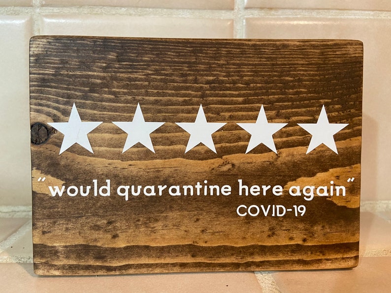 Would Quarantine Here Again Sign Quarantine Sign Quarantine image 0