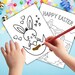 Easter Digital Colouring Pages for Kids, Printable Coloring Pages ...