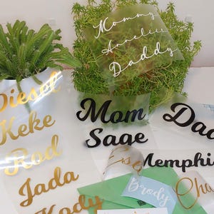 Iron on name decal/word decal iron on Personalize name/vinyl name decal/ personalized/custom iron on names/Heat transfer for T-shirt, bags