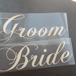 Mariage, mariée et le marié HTV, mariée et le marié fer sur, sticker mariée et le marié, sticker mariage, sticker mariée, mariée, fer, marié fer sur