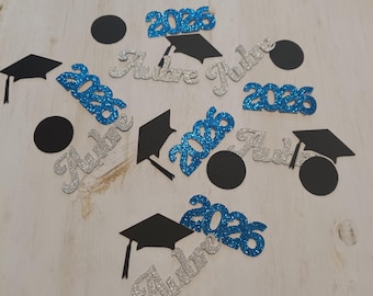 Personalized 2026 Graduation Confetti, Grad Party Supplies