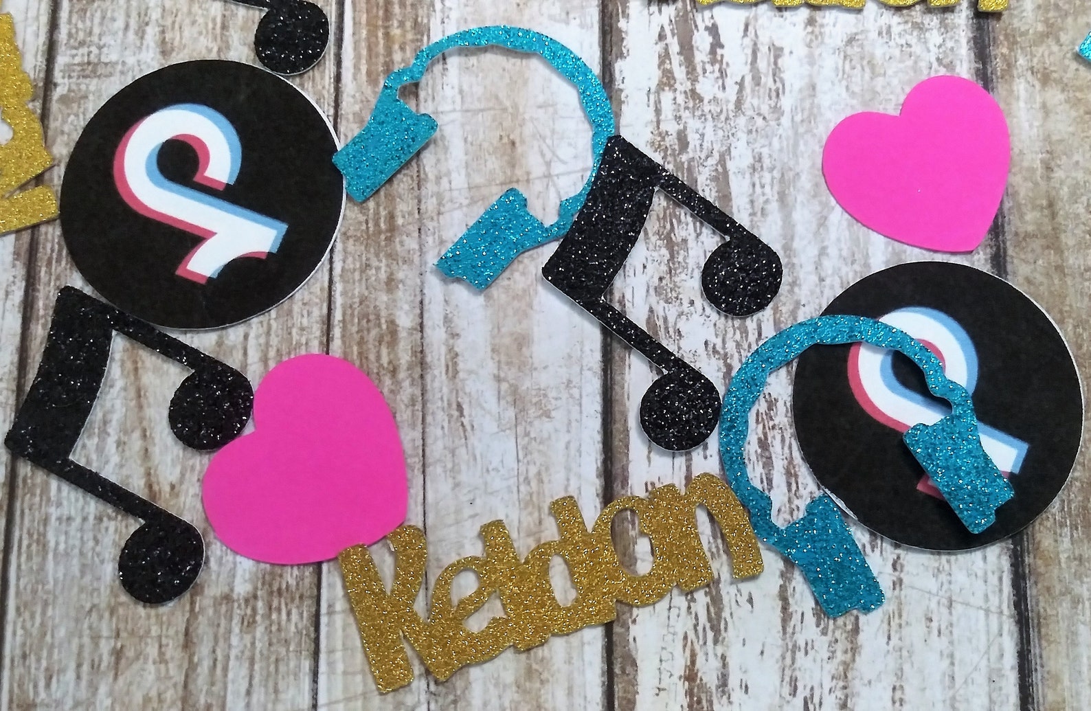 Personalized Tik Tok Confetti Custom Confetti Tik Tok Party Etsy