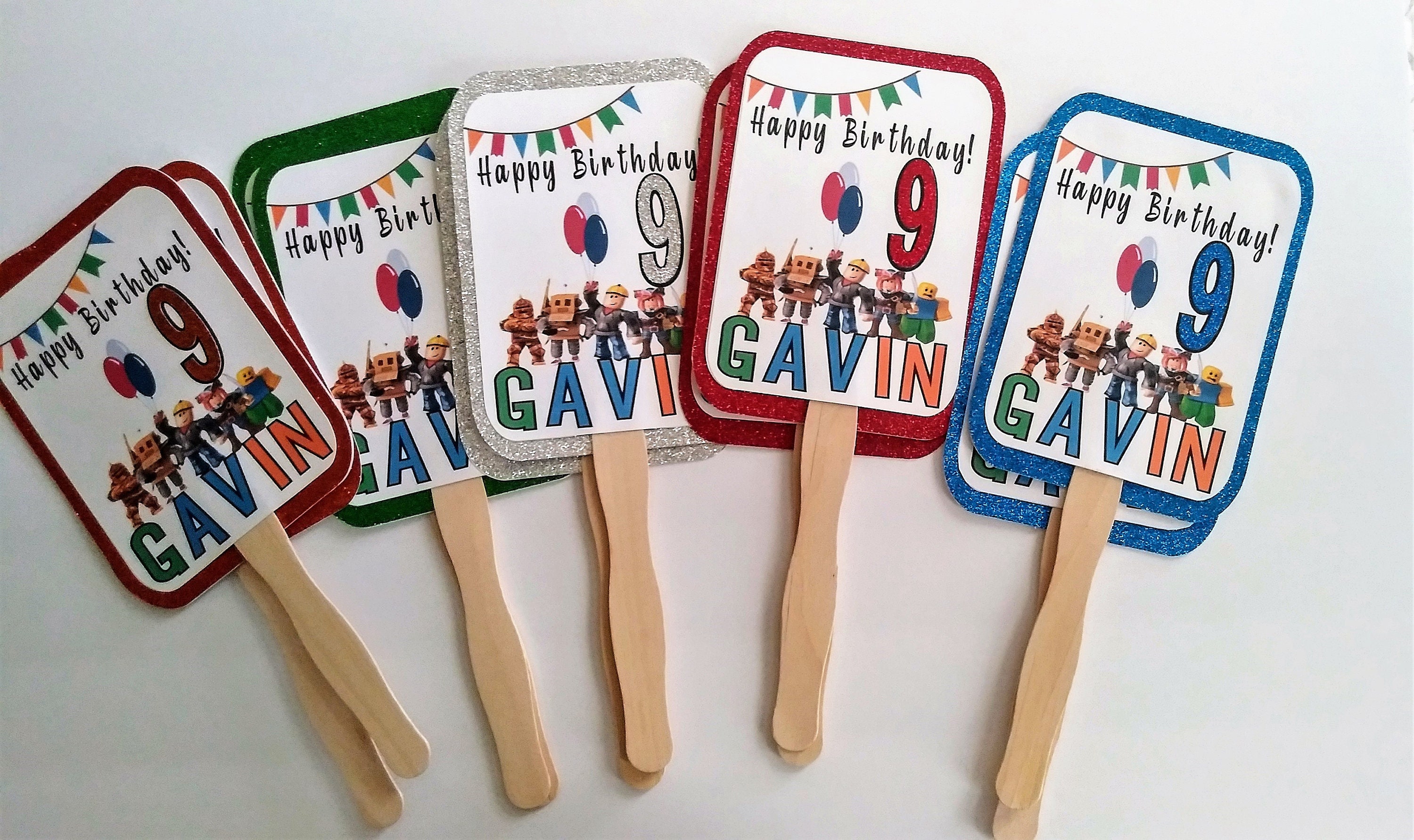 10 CT Custom Hand Fans, Personalized Hand Fans,program Fans, Party ...