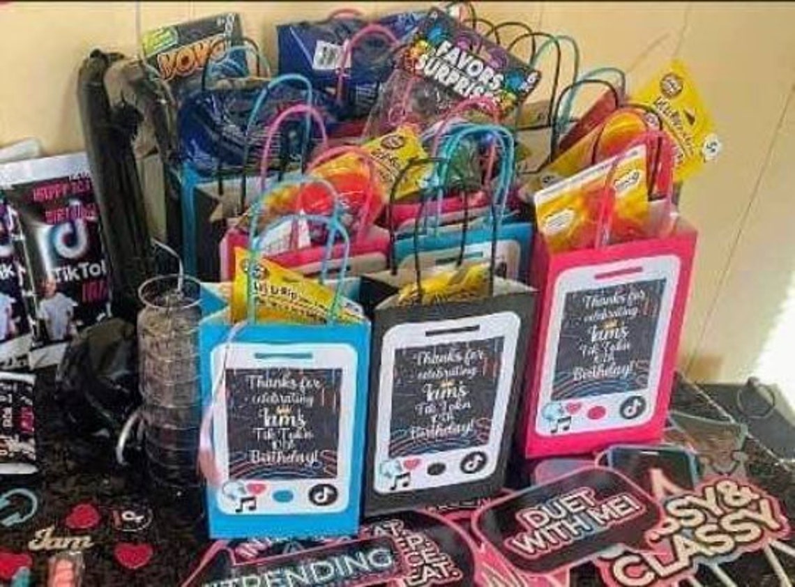 Personalized Tik Tok Confetti Custom Confetti Tik Tok Party Etsy