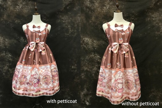 Sweet Print Lolita DRESS/ Lolita JSK 
