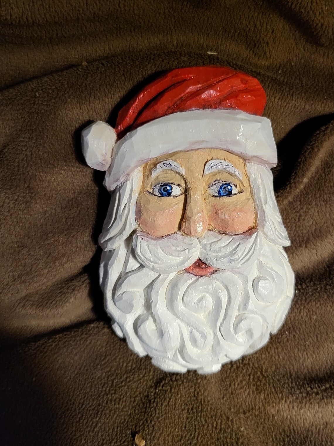 Handcrafted Santa Ornaments main image 1