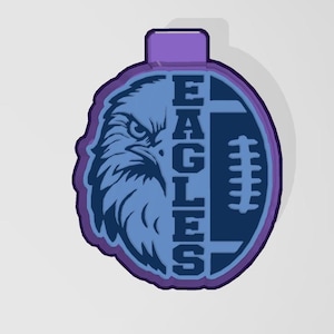 Eagles Football Silicone Freshie Mold