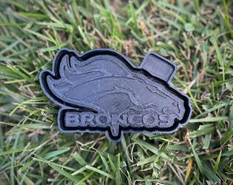 Broncos Silicone Freshie Mold