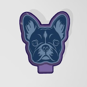 Französische Bulldogge Silikonform Freshie