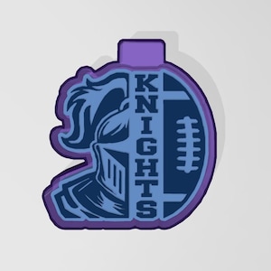 Knights Football Silicone Freshie Mold