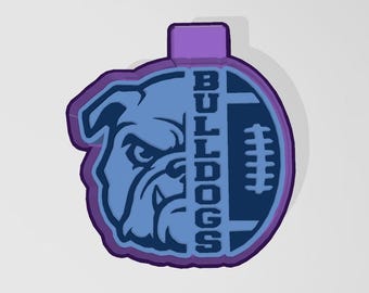 Stampo in silicone per patatine fritte Bulldogs Football