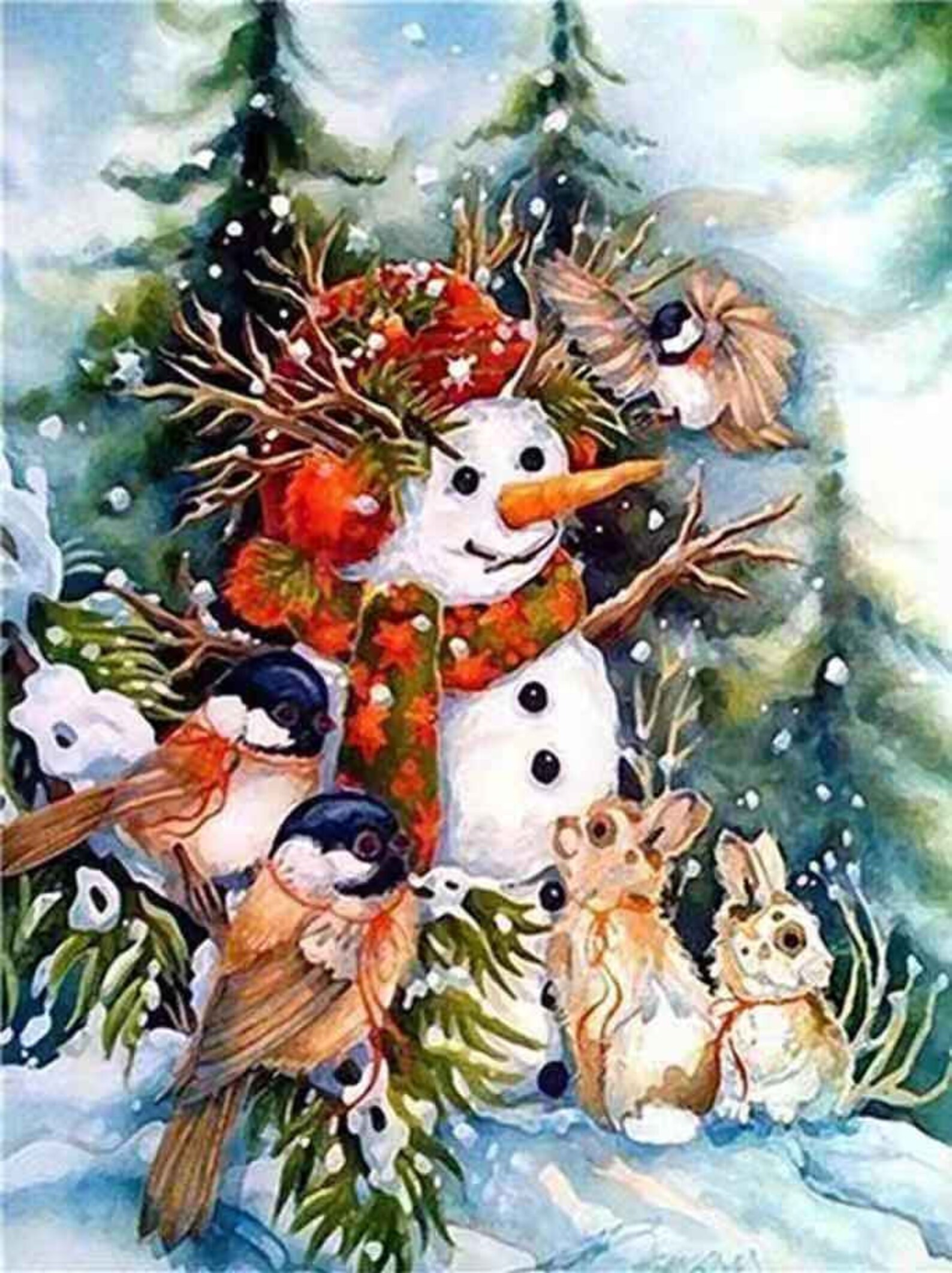 5D DIY Diamond Painting Christmas Diamond Embroidery Painting | Etsy
