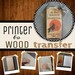 Inkjet Printable Rub-off Transfer Paper Clear 15 Sh | Etsy