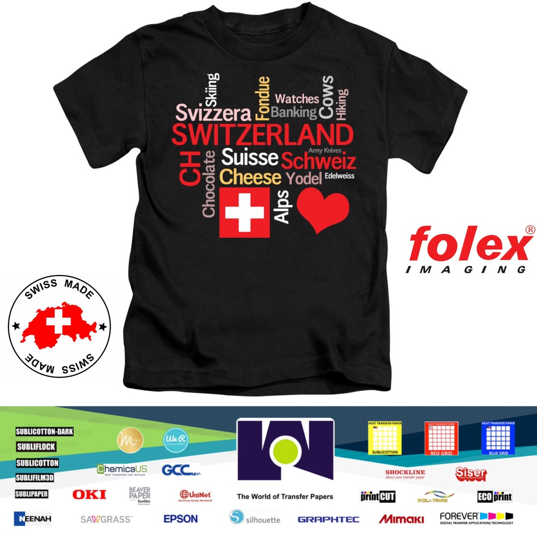 FOLEX Transferjet Ink Jet Printable Transfer Paper for Dark Fabrics 8