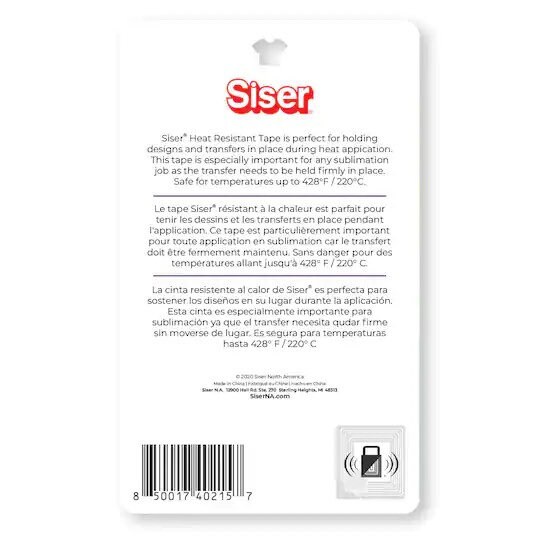 Siser 0.78 Heat Resistant Tape - 21.86 yd