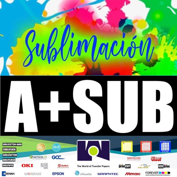 ASUB Sublimation Paper 100 Sheets 13x19 / Pack SUBLIPAPER Papel De