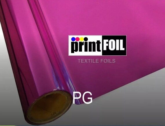 PrintFOIL Textile Thermo Heat Transfer Foil ULTRA PINK 12x25' Free  Shipping