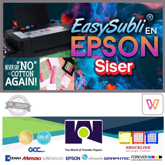 Easysubli Sublimation HTV by Siser 100 Sheets FREE SHIPPING 