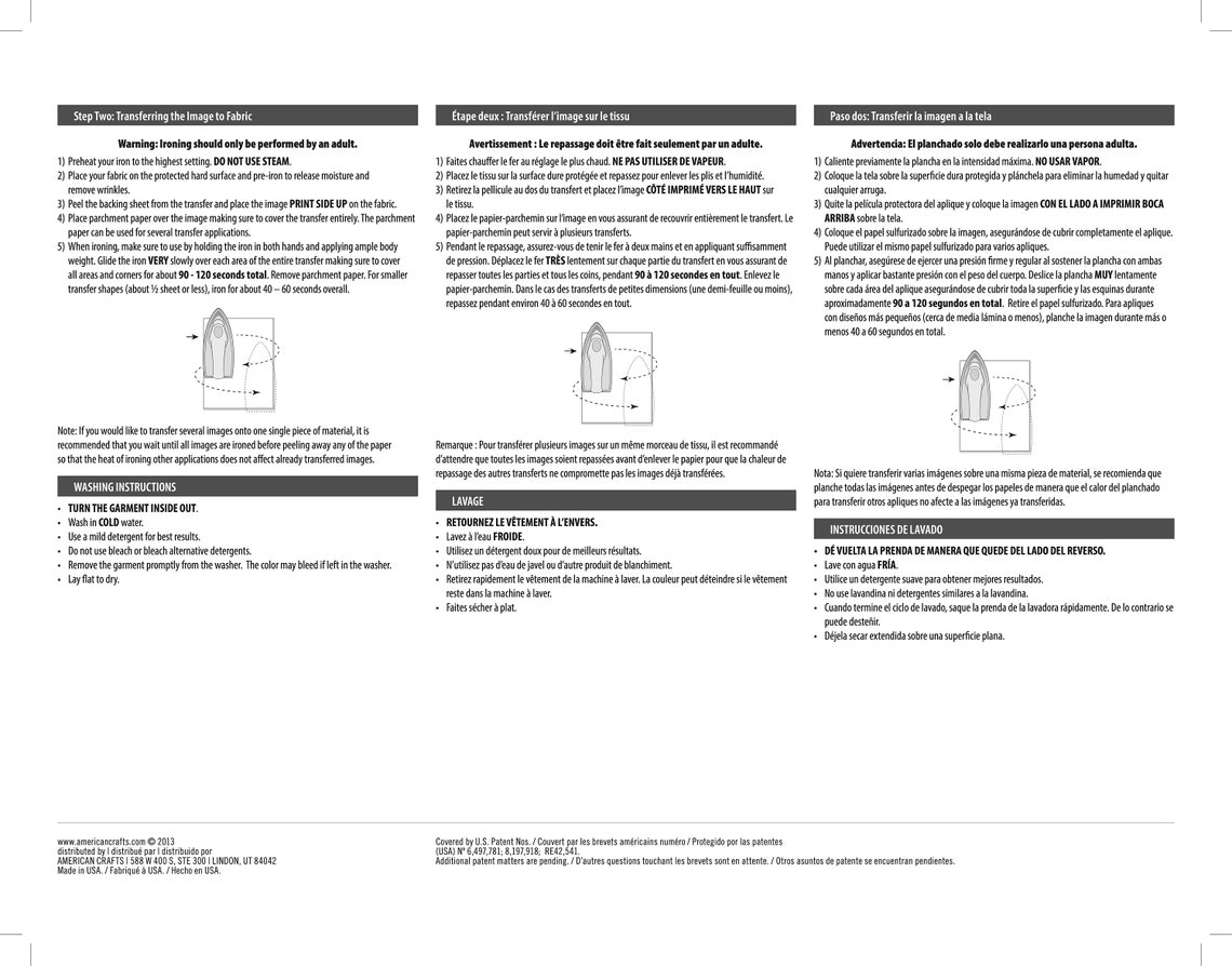 Jolee's Easy Image Transfer 8.5x11 3 Sh/pkg Etsy