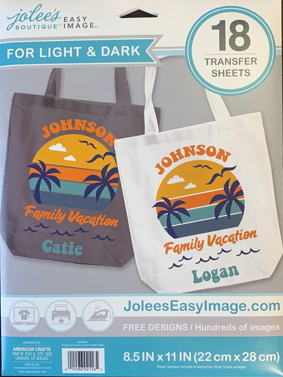 Jolee's Easy Image Heatless Transfer Light & Dark Etsy