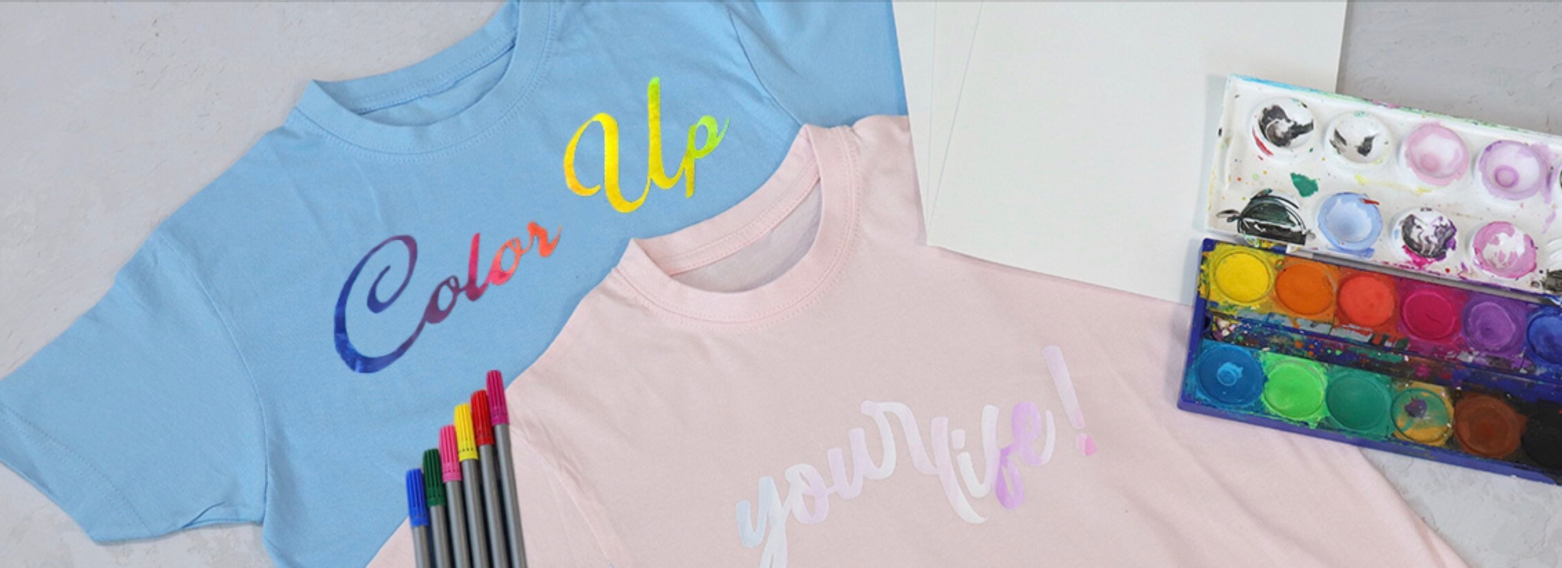 COLOR UP Printable and Drawable HTV Transfer 5 Sheets A4 - Etsy