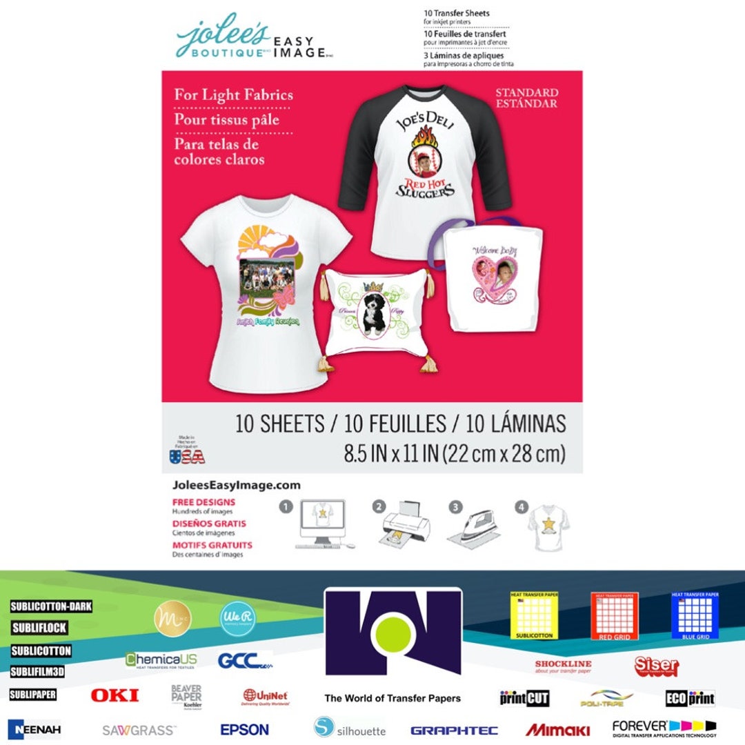 Jolee's Easy Image Transfer Sheets 8.5x11 Etsy