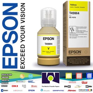 Premium Epson Canon Sublimation Ink for Heat Transfer Heat Press Sublimate  Ink Refill Kit Compatible With Refillable Cartridges CISS System 