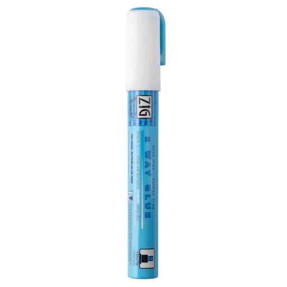 Zig Sticky Thumb 2-way Glue Pen Chisel Tip 0.35 Oz Pack of 1 