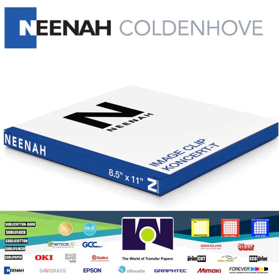 Neenah Image Clip Laser Heat Transfer Paper for Dark