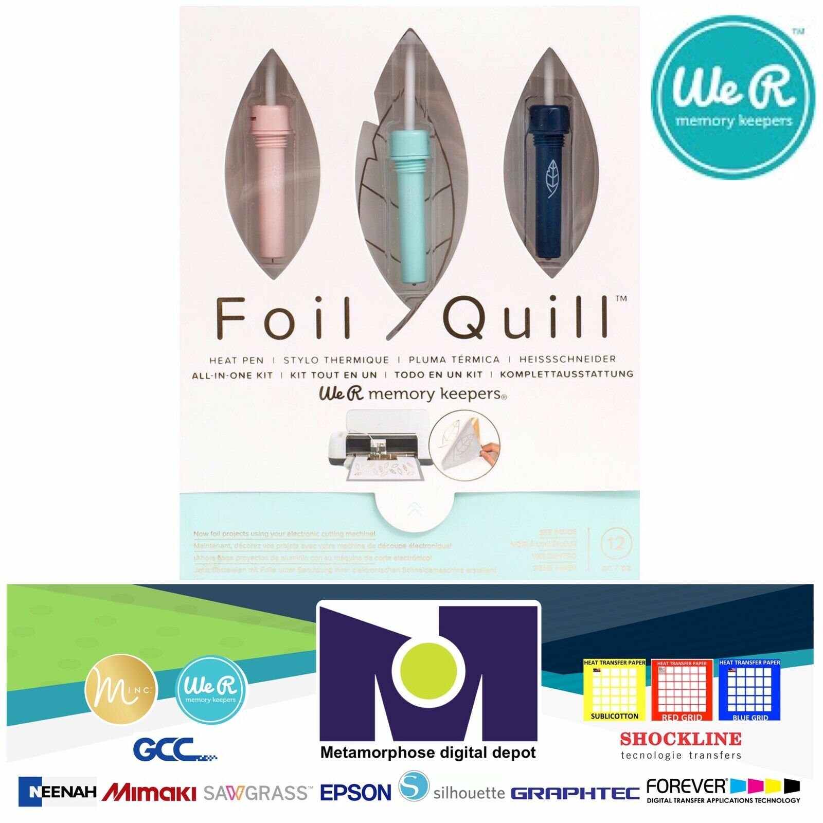 How To Use The Foil Quill - Create With Sue