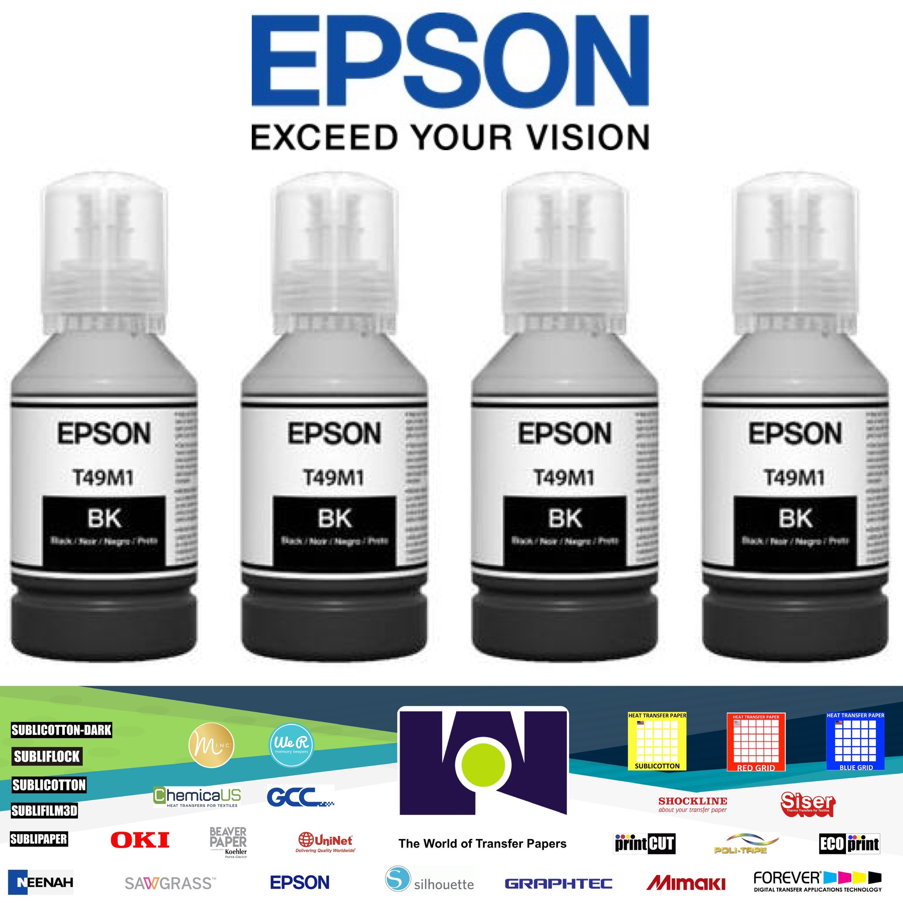 Color Make Yellow sublimation ink for Epson F170 and Epson F570