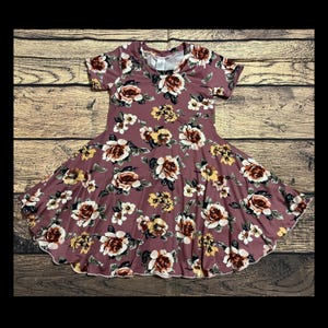 7yr Twirly Floral Dress