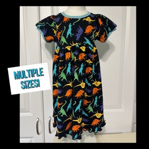 Dinosaur Dress (Multiple Sizes)