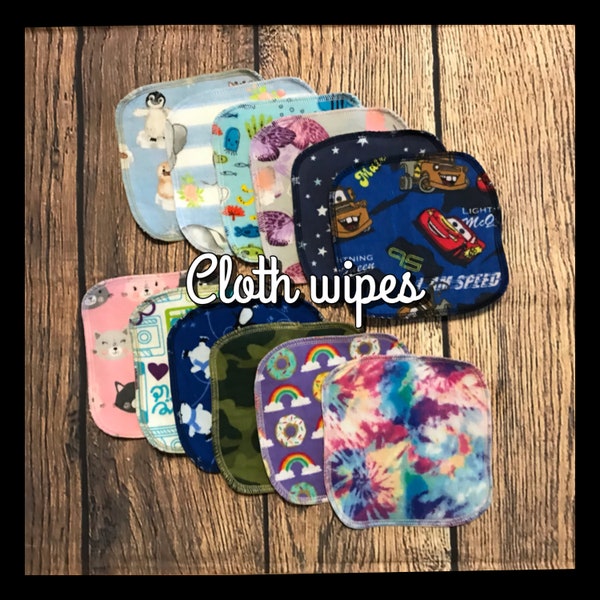 Cloth Wipes, 15 pack