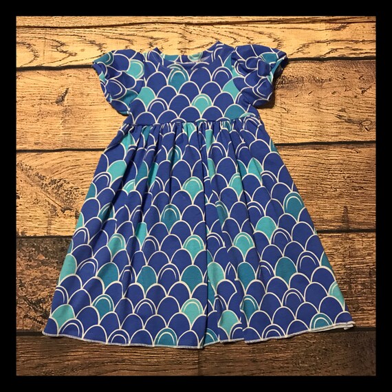 3T Mermaid Scales Dress