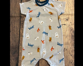 3t Playful Pup Cotton Kid's Romper