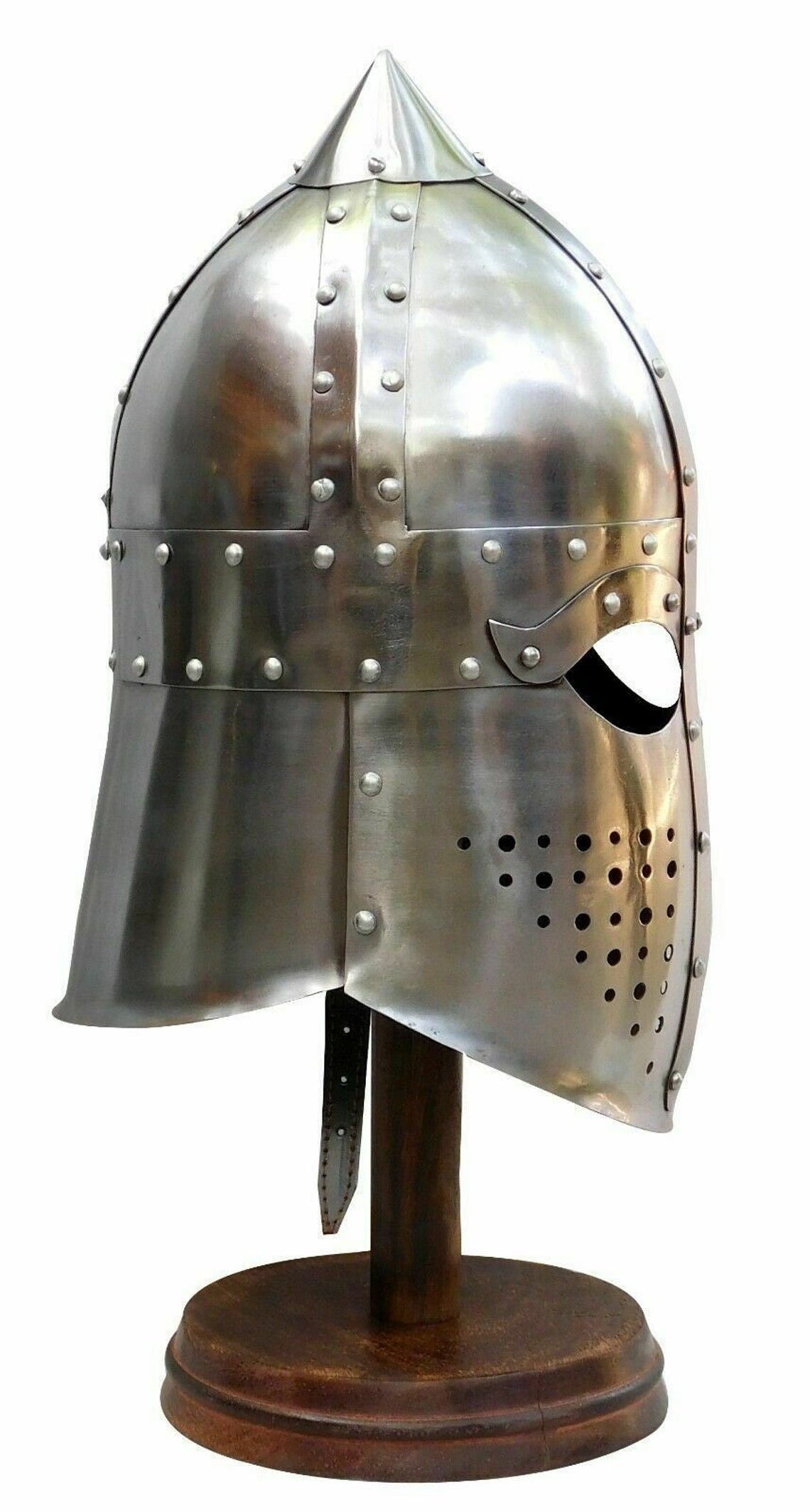 Mittelalter Ritter Rüstung Tempelritter Wikinger Helm SCA Larp | Etsy