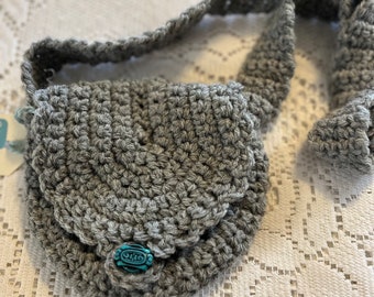 Vintage Style Crocheted Purse